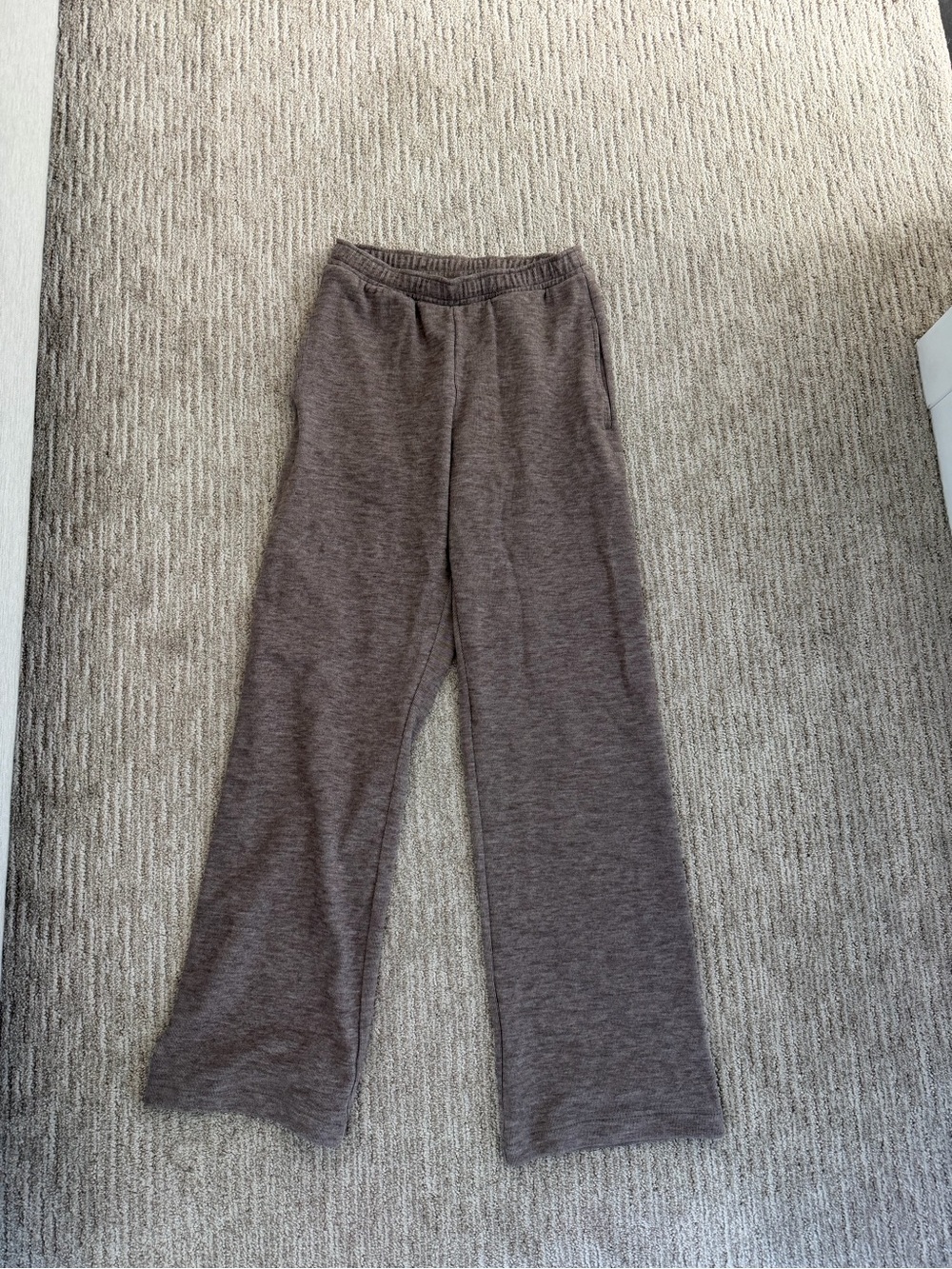 Athleta Cozy Lounge Pants in Taupe Brown